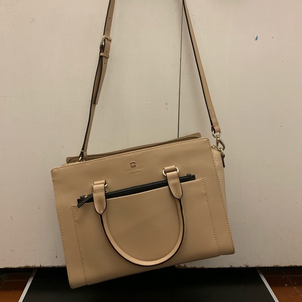 kate spade beige purse